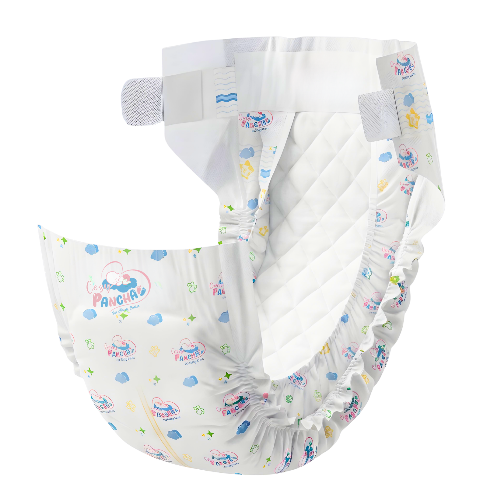 Cozy Pancha diaper feature map